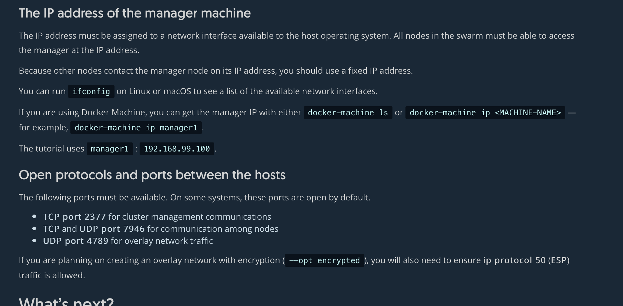 docker for mac swarm connection refused